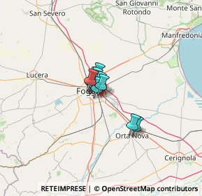 Mappa Via Cerignola, 71122 Foggia FG, Italia (5.62333)