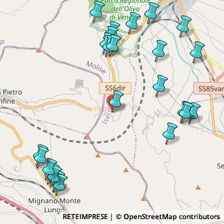 Mappa Strada vallecupa, 86079 Venafro IS, Italia (3.16)
