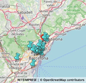 Mappa Carrer de Potosí, 08030 Mondovì CN, Italia (5.80769)