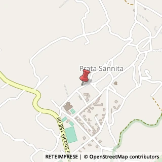 Mappa Via Cantone Sannitico, 38, 81010 Prata Sannita, Caserta (Campania)