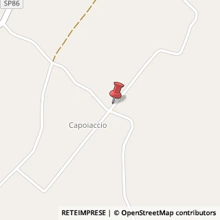 Mappa Contrada Capoiaccio, 98, 86012 Cercemaggiore, Campobasso (Molise)