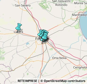 Mappa Via Sandro Pertini, 71122 Foggia FG, Italia (3.49364)