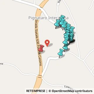 Mappa Pignataro Interamna, 03040 Pignataro Interamna FR, Italia (0.25667)