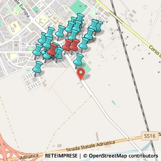 Mappa Via Stefano Cavaliere, 71122 Foggia FG, Italia (0.56538)