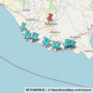 Mappa Via Pantano Arezzo, 97018 Scicli RG, Italia (13.93333)
