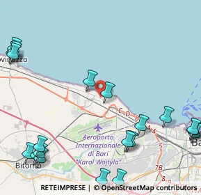 Mappa Via Titolo, 70128 Bari BA, Italia (6.6755)