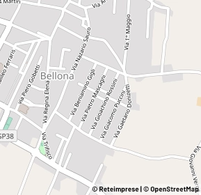 Mappa Via Gioachino Rossini, 81041 Bellona CE, Italia (0.23846)