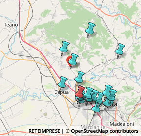 Mappa Via G. Rossini, 81041 Bellona CE, Italia (9.0115)