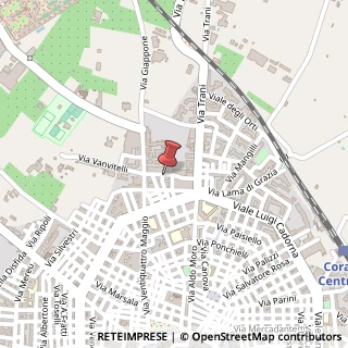 Mappa Via Macello, 28, 70033 Corato, Bari (Puglia)
