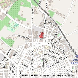 Mappa Via Pasquale Lops, 23, 70033 Corato, Bari (Puglia)