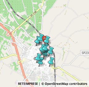 Mappa Via Lama di Grazia, 70033 Corato BA, Italia (0.61077)