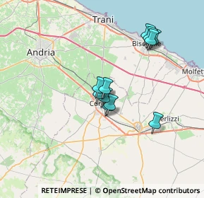 Mappa Via Lama di Grazia, 70033 Corato BA, Italia (5.78727)