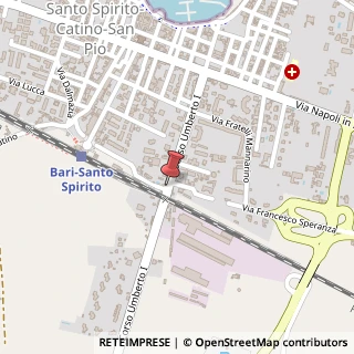Mappa Corso Umberto I, 57, 70127 Bari, Bari (Puglia)