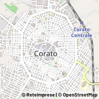 Karte Corato