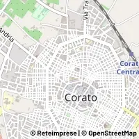 Mapa Corato