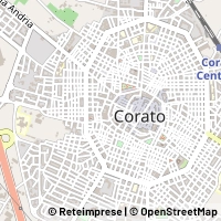 Mapa Corato