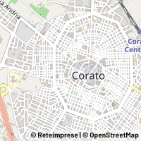Mapa Corato