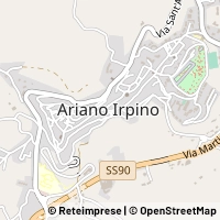 Kaart Ariano Irpino