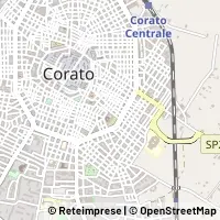 Hartă Corato