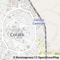 Karte Corato