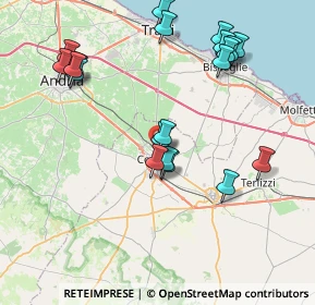 Mappa Via Villari, 70033 Corato BA, Italia (9.04)