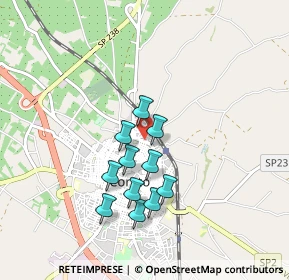 Mappa Viale Luigi Cadorna, 70033 Corato BA, Italia (0.79545)