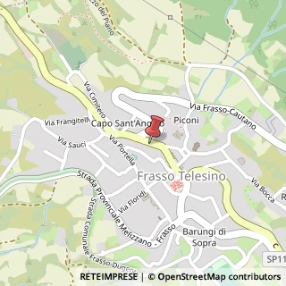 Mappa Via San Angelo Capo, 10, 82030 Frasso Telesino, Benevento (Campania)