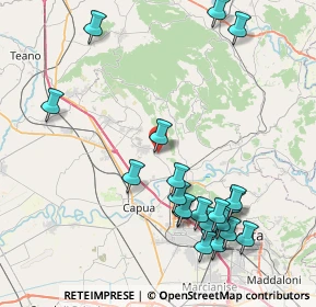 Mappa Via Beniamino Gigli, 81041 Bellona CE, Italia (9.956)