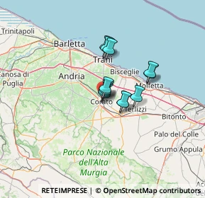 Mappa Via ruvo angolo armando Diaz, 70033 Corato BA, Italia (8.1675)