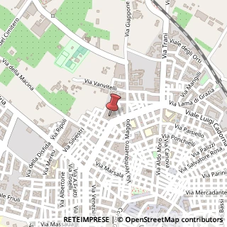Mappa Via Ettore Fieramosca, 74, 70033 Corato, Bari (Puglia)