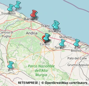 Mappa Via Antonio Fogazzaro, 70033 Corato BA, Italia (16.62167)