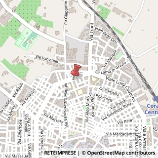 Mappa Via Ettore Fieramosca, 31, 70033 Corato, Bari (Puglia)