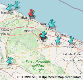 Mappa Via Victor Hugo, 70033 Corato BA, Italia (16.61333)