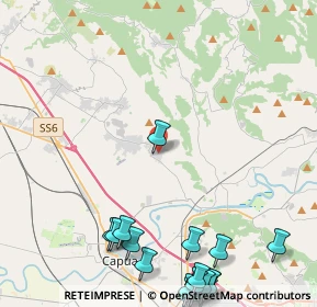 Mappa Via Pietro Mascagni, 81041 Bellona CE, Italia (7.0715)