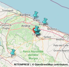 Mappa Viale delle Ninfee, 70033 Corato BA, Italia (20.21818)
