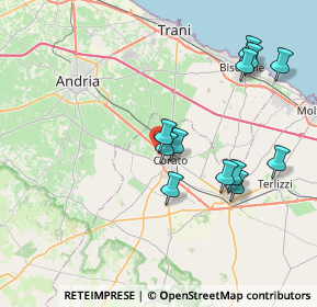 Mappa Viale delle Ninfee, 70033 Corato BA, Italia (8.06583)