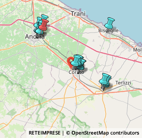 Mappa Viale delle Ninfee, 70033 Corato BA, Italia (7.41467)