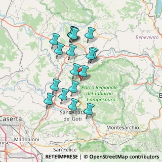 Mappa Via San Rocco, 82030 Frasso Telesino BN, Italia (6.84611)
