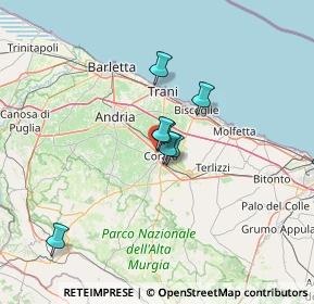 Mappa Via G.Gigante, 70033 Corato BA, Italia (20.03636)