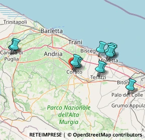 Mappa Via G.Gigante, 70033 Corato BA, Italia (16.732)