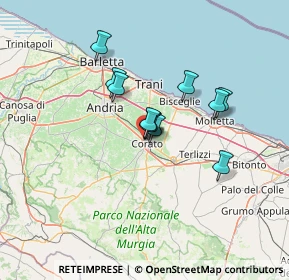 Mappa Via Traina Claudio, 70033 Corato BA, Italia (10.19636)