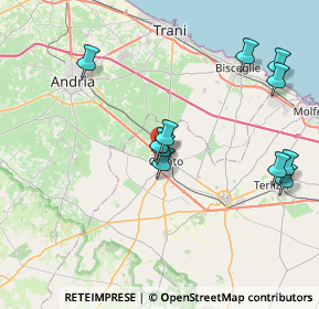 Mappa Via Traina Claudio, 70033 Corato BA, Italia (8.53091)