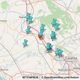 Mappa Via Torre Lupara, 81050 Pastorano CE, Italia (7.202)