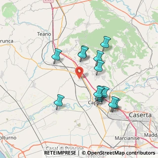 Mappa Via Torre Lupara, 81050 Pastorano CE, Italia (7.02692)