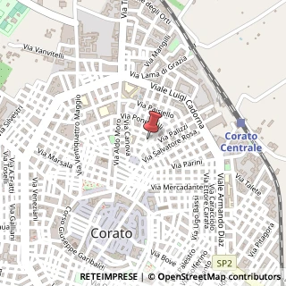 Mappa Via Giotto, 17, 70033 Corato, Bari (Puglia)