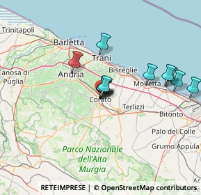 Mappa Via Canova, 70033 Corato BA, Italia (11.87083)