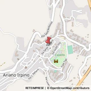 Mappa Via Umberto I, 83031 Ariano Irpino AV, Italia, 83031 Ariano Irpino, Avellino (Campania)
