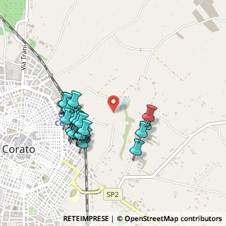 Mappa Via Fondo Griffi, 70033 Corato BA, Italia (0.47667)