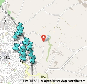 Mappa Via Fondo Griffi, 70033 Corato BA, Italia (0.6185)
