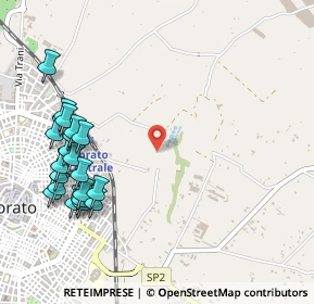 Mappa Via Fondo Griffi, 70033 Corato BA, Italia (0.67)